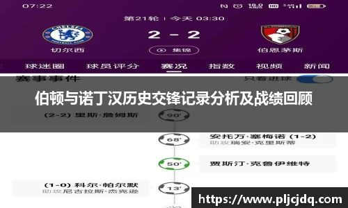 伯顿与诺丁汉历史交锋记录分析及战绩回顾